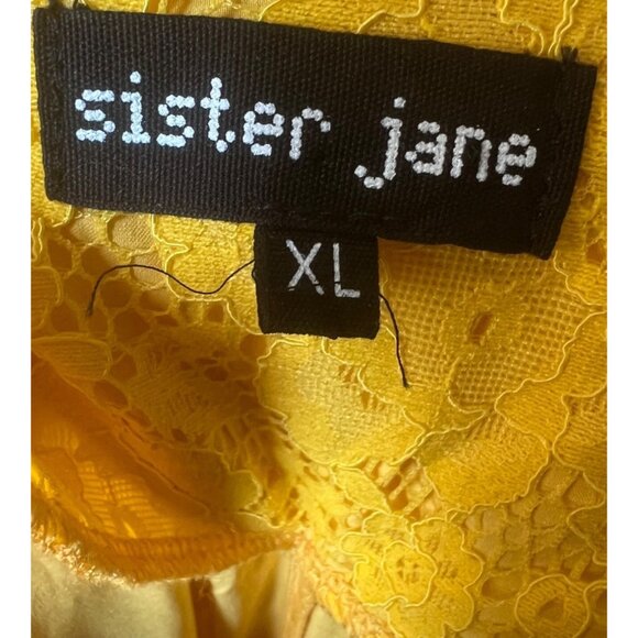 Sister Jane Yellow Midi Dress with Elegant Design - Picture 7 of 9